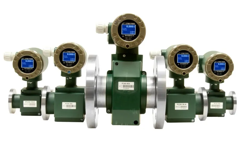 Электромагнитный расходомер Питерфлоу РС
