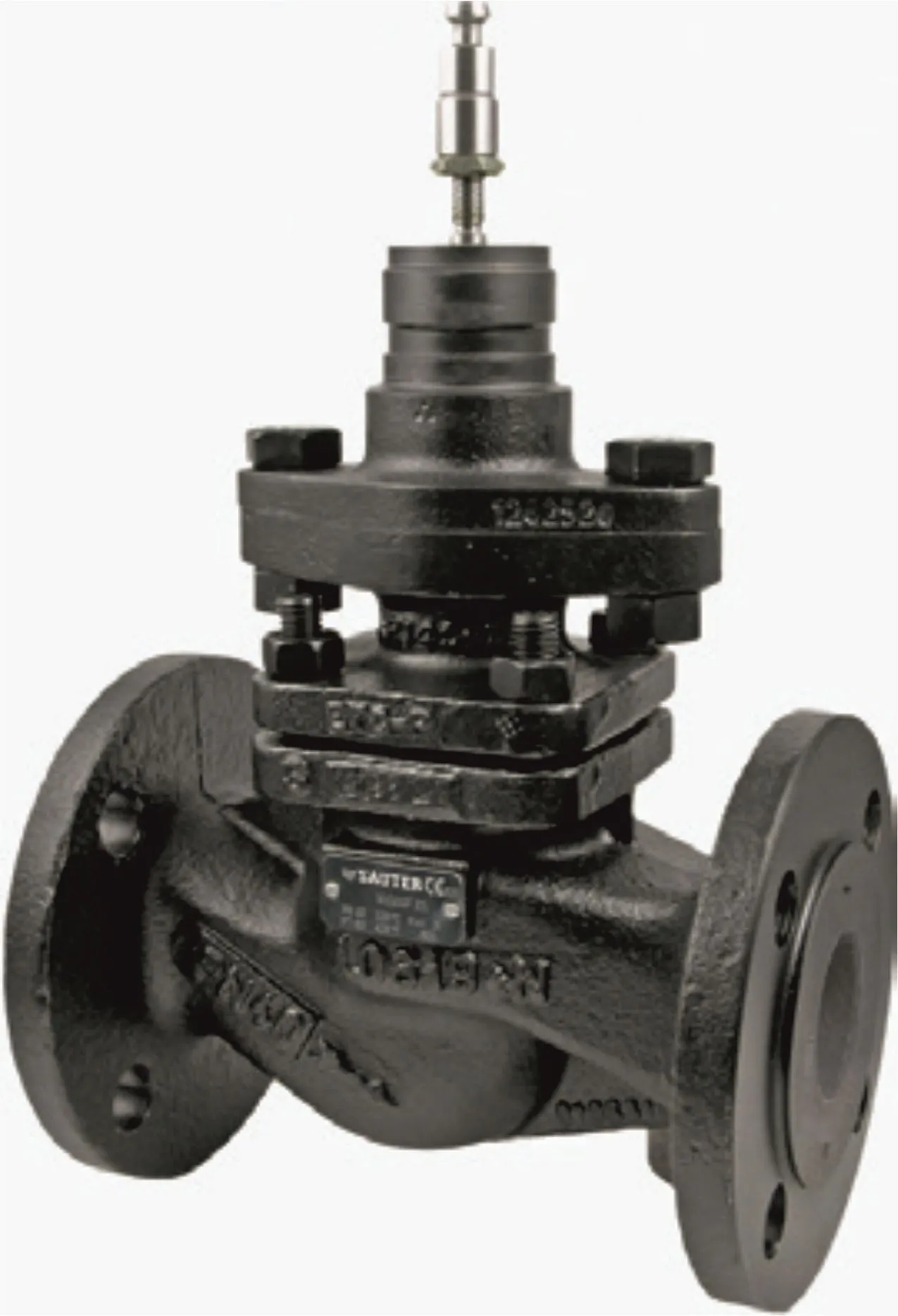 VUS: Проходной фланцевый клапан, PN 40