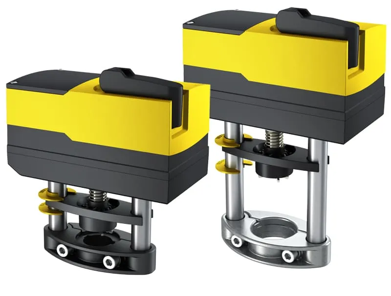 AVM321F, 322F: Привод клапанов