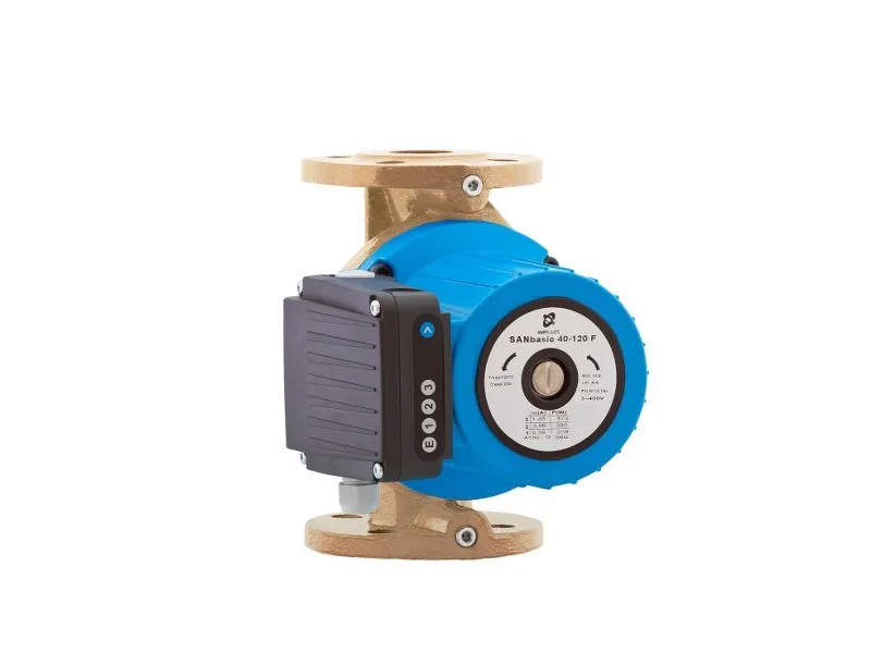 Фланцевые циркуляционные трехскоростные насосы SANbasic F